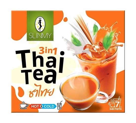 Tè Thai istantaneo con latte - Slinmy 210g. (7 x 30g.)